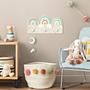 Kindergarderobe Regenbogen Mehrfarbig 0
