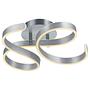 LED-Deckenleuchte Francis Aluminium Silber 0