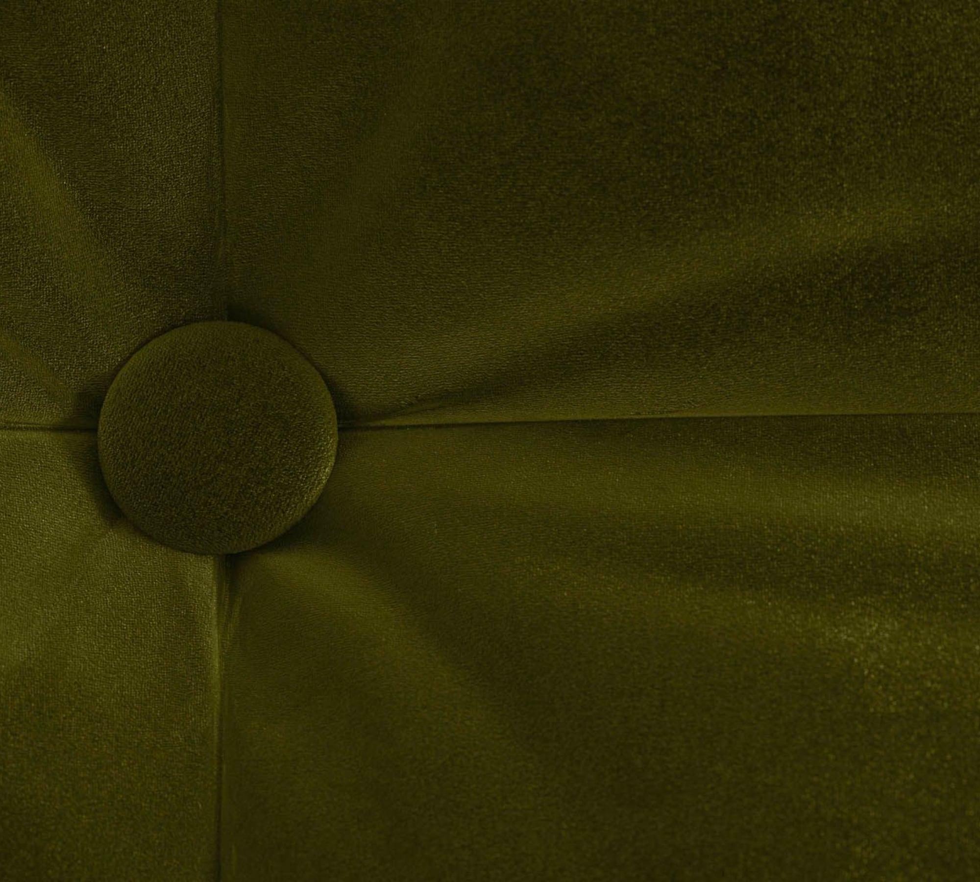 3-Sitzer-Sofa Aldo Samt Grün 6