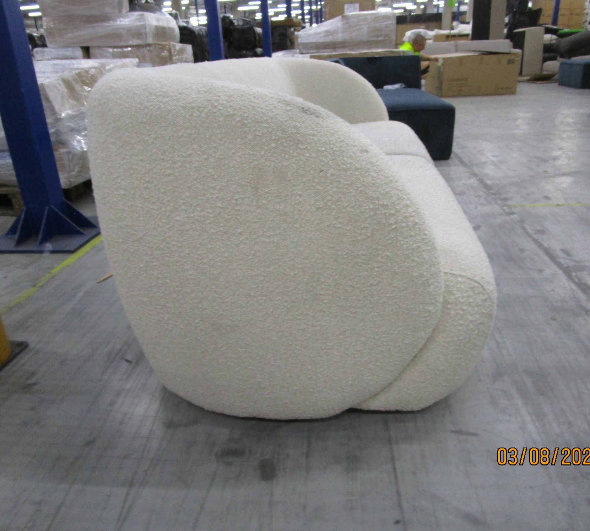 Design-Award-Winning Paula Sofa 3-Sitzer Maya Cream 6