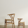 CH24 Wishbone Kinderstuhl Beige 3