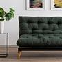 Saki Sofa Bed 3-seater Green 4