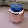 Container Table Glas Altrosa Blau 2