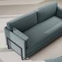 Chill by SLS Sofa 3-Sitzer Velour Lux Dark Green 4