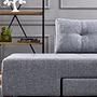 Manama Corner Sofa Bed Right - Grey 2