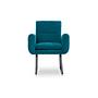 This armchair petrol green 1