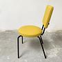 2/1 Dining chair yellow 1