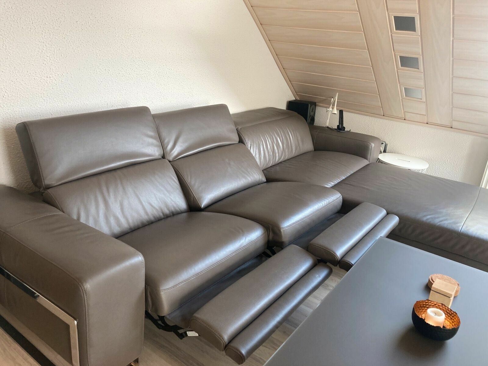 Joop Ledercouch Braun 3