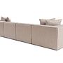 Sora Corner Sofa Beige 8