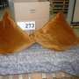 2x Kissen Posh Samt Rostrot 5