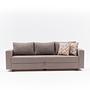 Aly Sofa Bed 3-Seater Brown 6