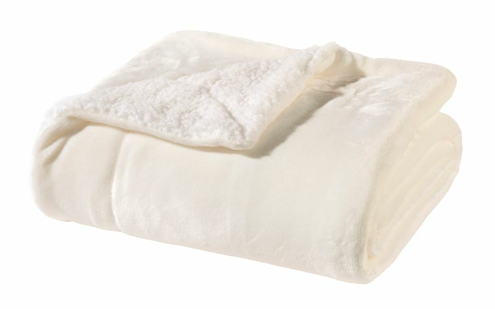 Wohndecke Sherpa Creme 0