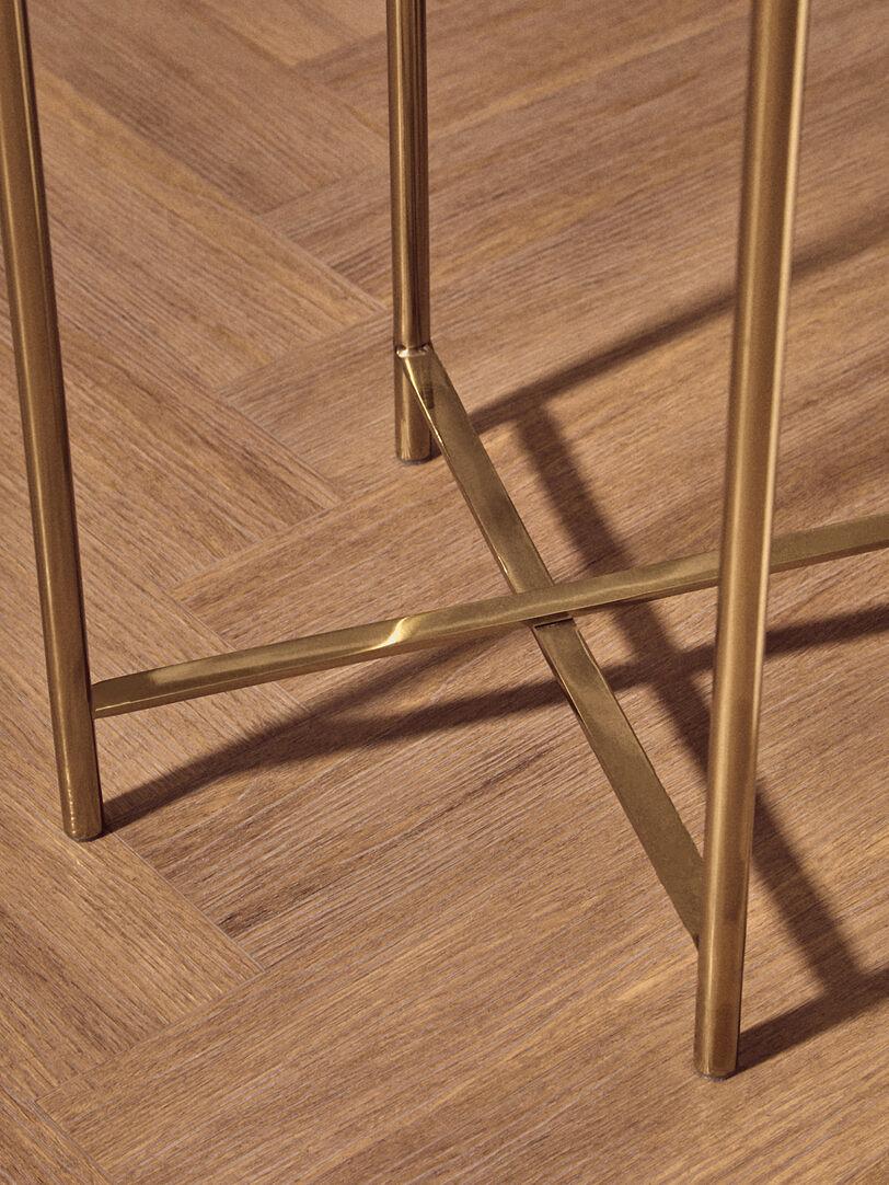 Vita Tavolino Acciaio Pietra Natural Agate 8