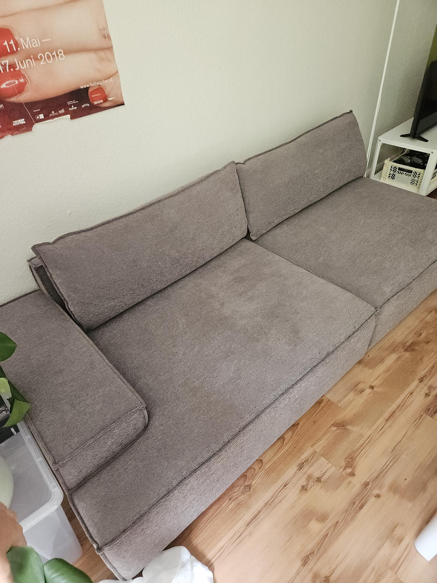 Daphne 2-Sitzer Sofa Impression Greige 2