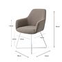 Hiroo Dining Chair Foggy Fusion 4