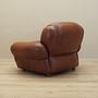 Sessel Leder Braun 1970er Jahre 4