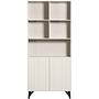 Miller 2-Türiges Regal mit Schrank 3