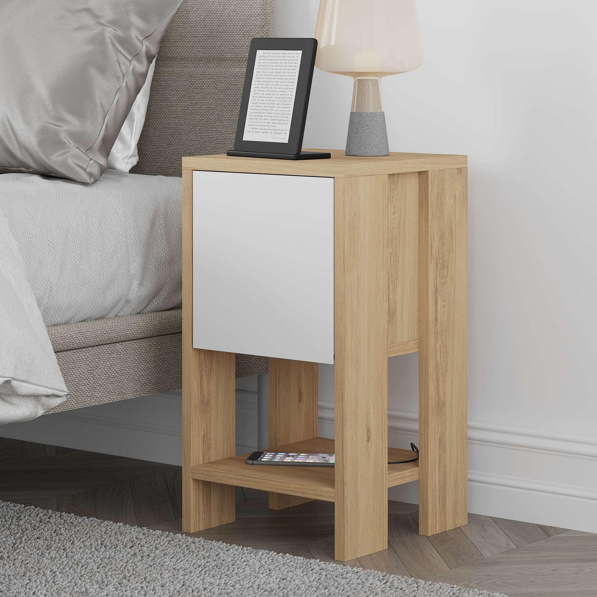Ema Nightstand White 0