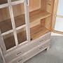 Display cabinet Oak 1980s 12