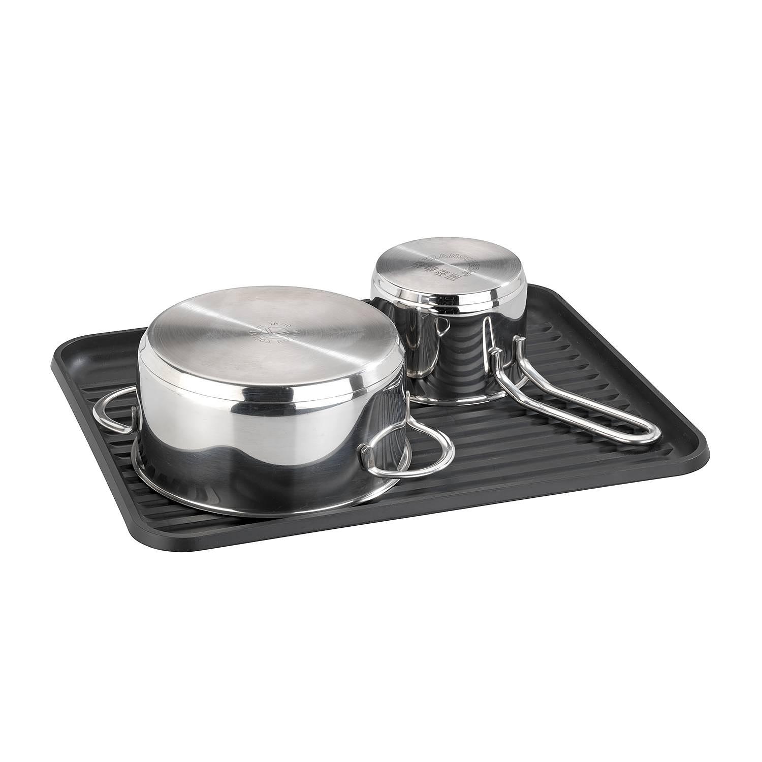 Geschirrabtropfer Drip Metall / Polypropylen Schwarz 3