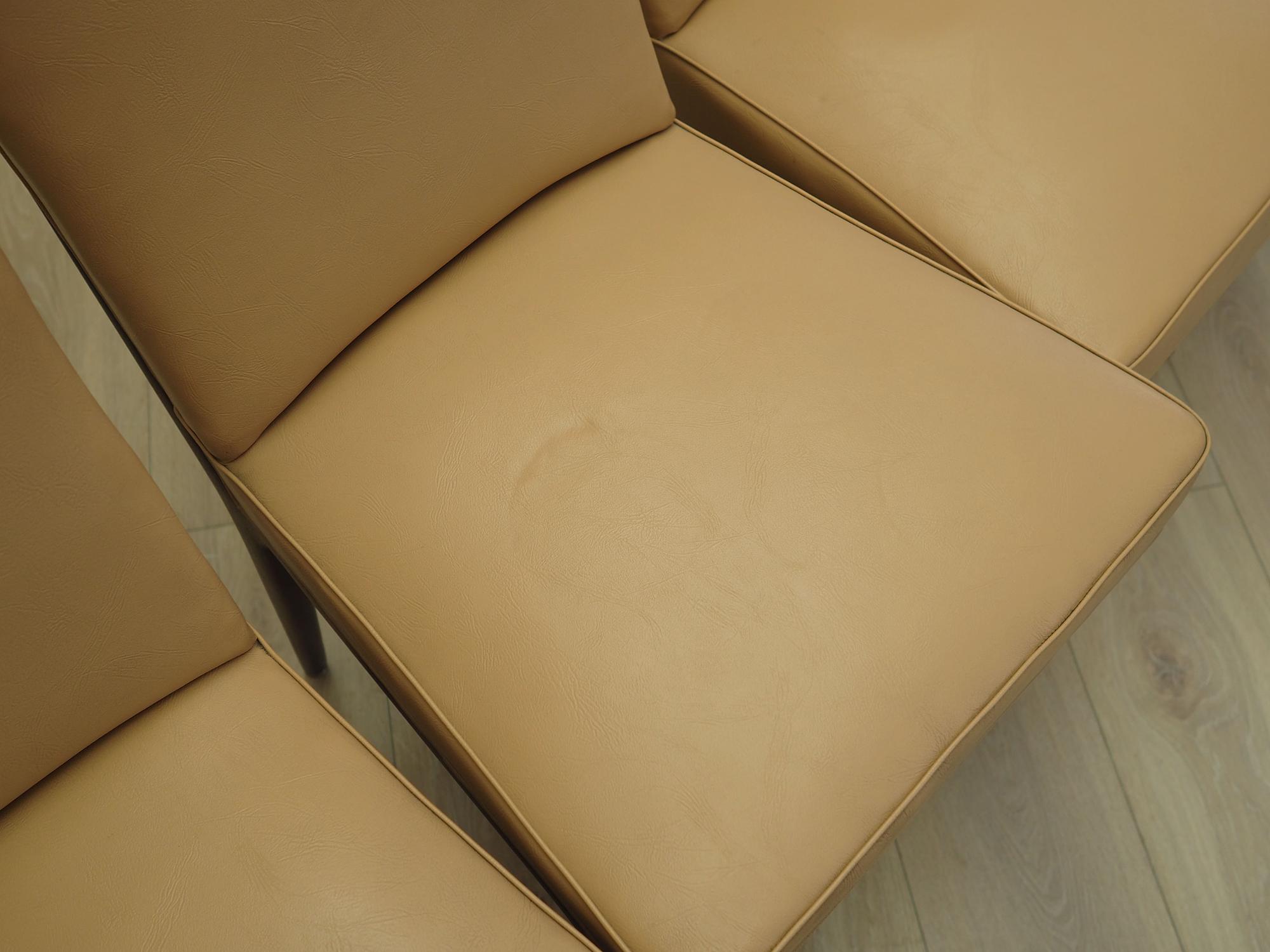 Set of six mahogany chairs 1960s 4