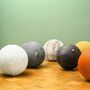 Sitzball Webstoff Safrangelb 2