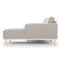 Vilmar Sofa with Chaise Longue Right Agnes Brown 2