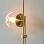 Bubble Stehlampe Messingfarben 3