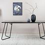 Petra Dining Table Black Black Veneer 8