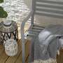 Gartenbank Stahl Grau 7