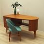 Mahogany Schreibtisch 1960 Jahre 3