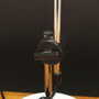 Vintage table lamp metal plastic white 1960s 5