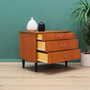 Vintage chest of drawers Teak wood Brown 1960s 3