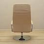 Sessel Leder Hellbraun 1970er Jahre 7