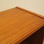 Teak bookcase 1970s 6