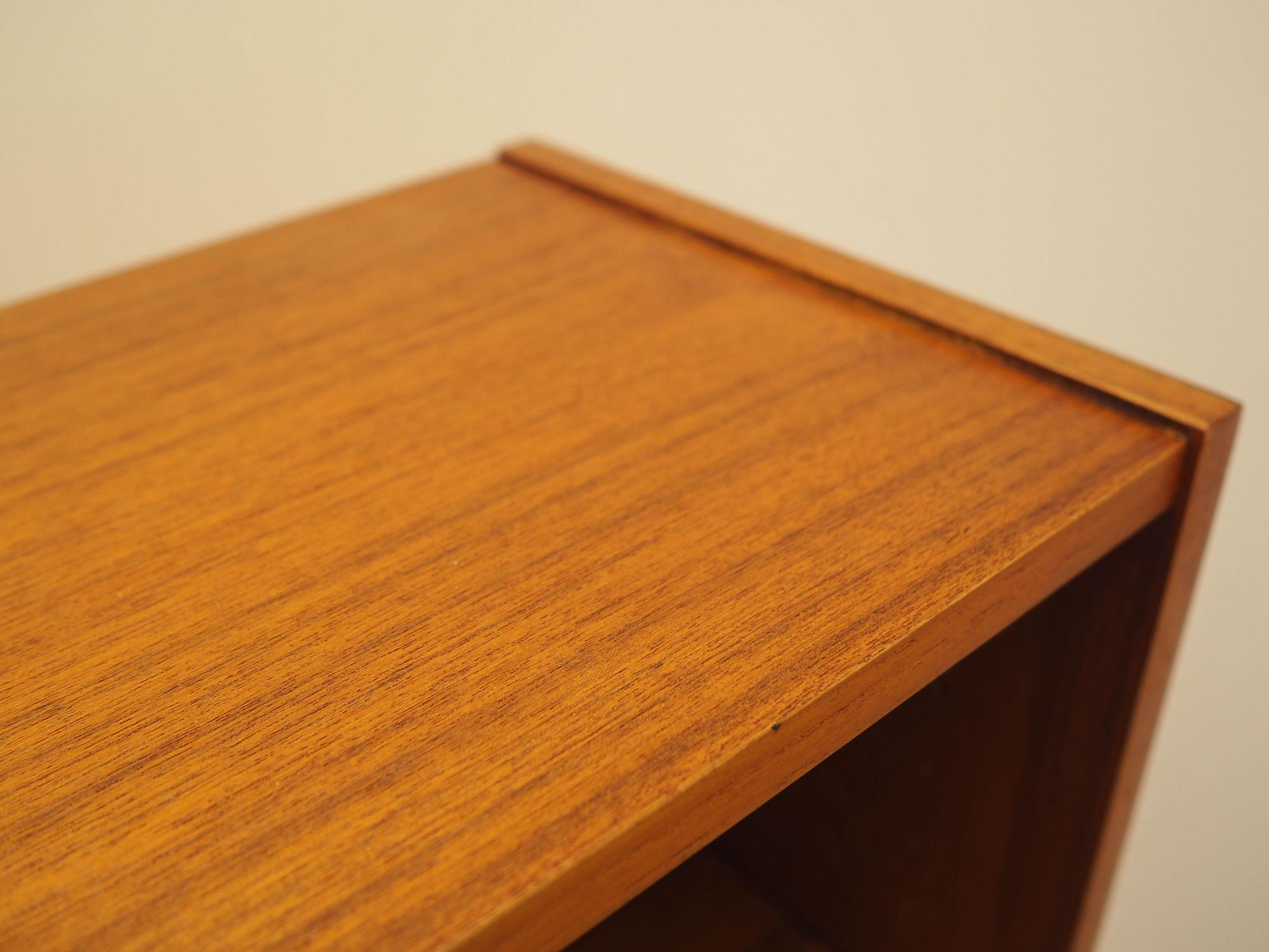 Teak bookcase 1970s 6