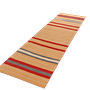 Kilim Afshar Teppich Hellbraun 3