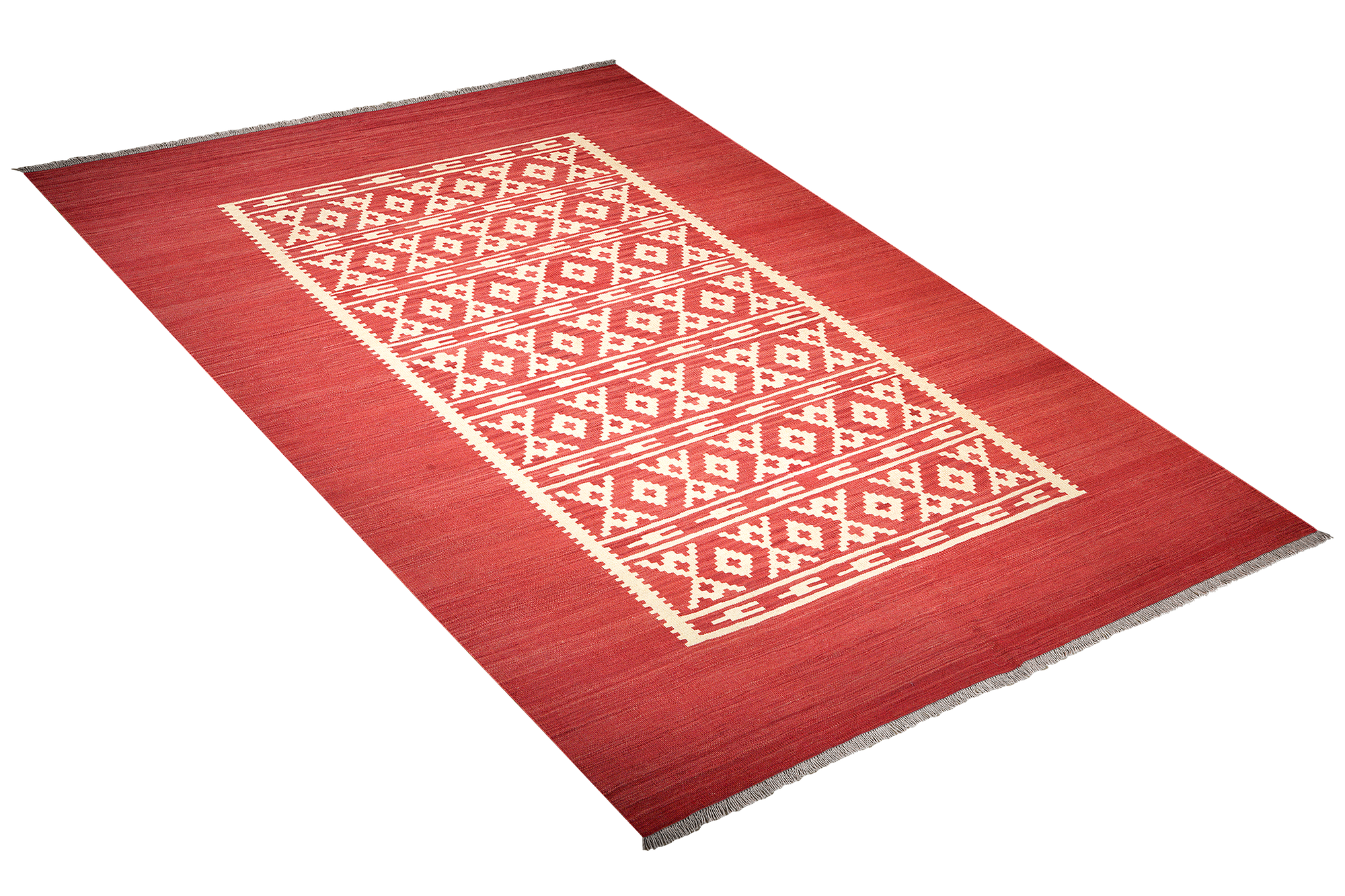 Kelim Gashgai Teppich Wolle Rot 2