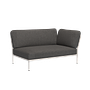 2x LEVEL Sofa Links, Sofa Rechts & Couchtisch Sooty Grau 3
