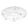 1-Flammig LED-Deckenleuchte Sorrenta Glas Stahl 0