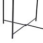 Acero Black Metal Beistelltisch rund
 4