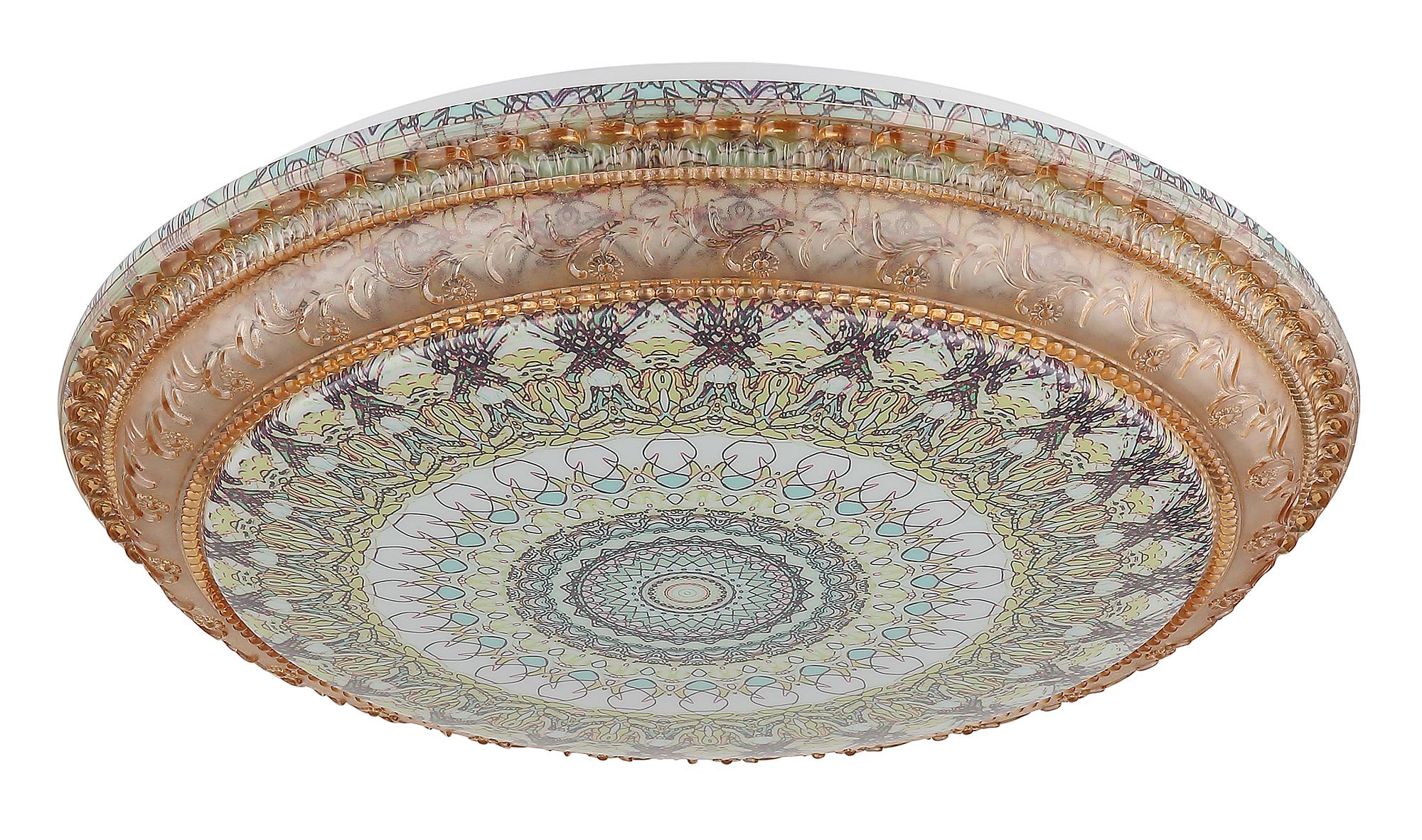 1-Flammig Lazaro LED-Deckenleuchte Acrylglas Eisen Braun 4