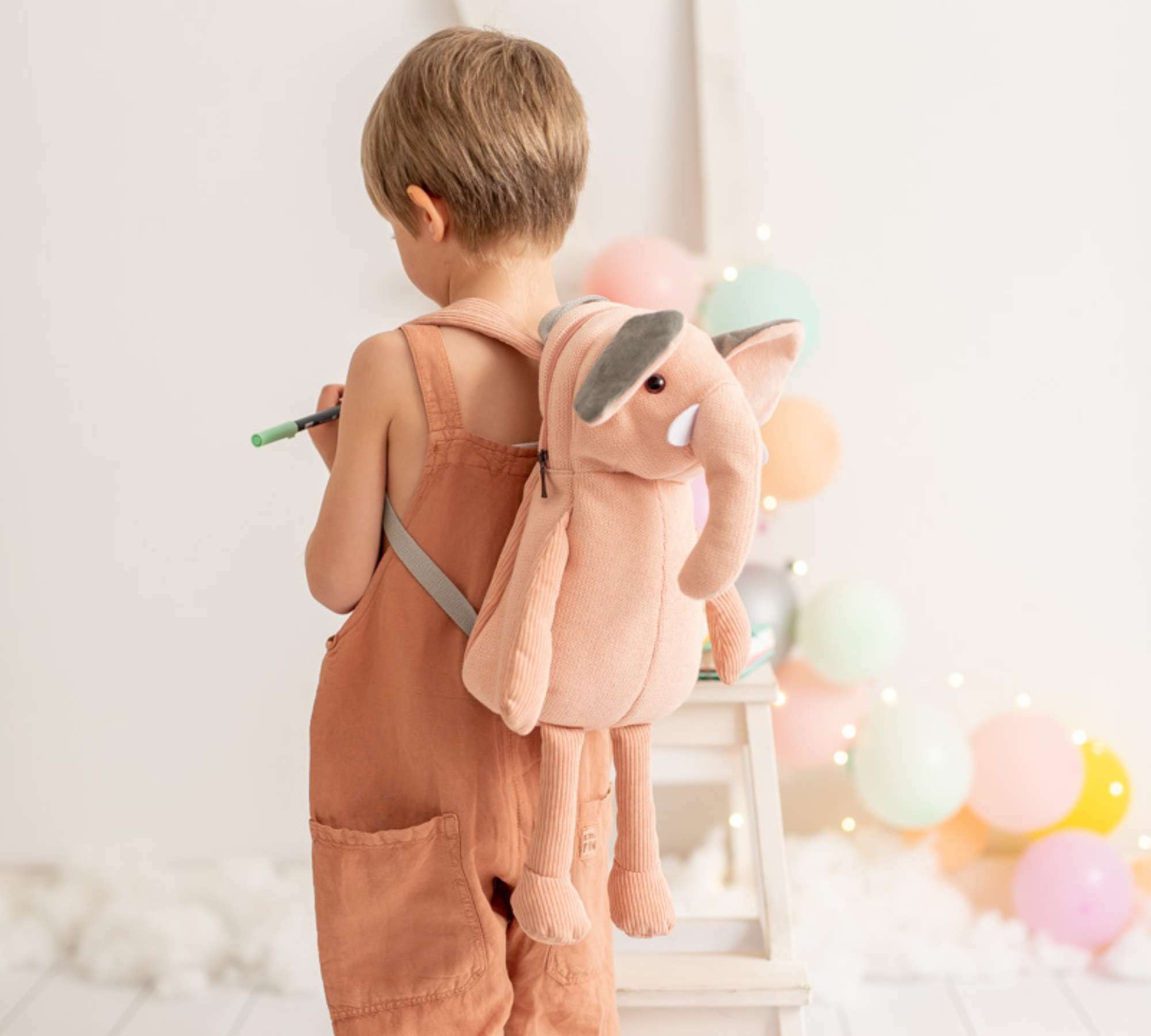 Scoty Backpack Cotton Pink 2