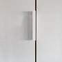 02 Door handle Steel Powder-coated White 0