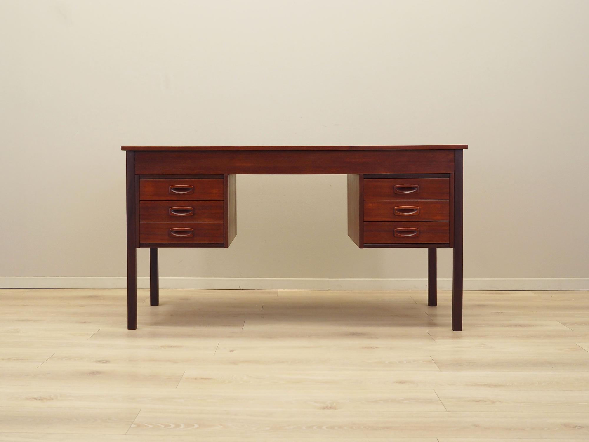 Desk Teak 1970s 5