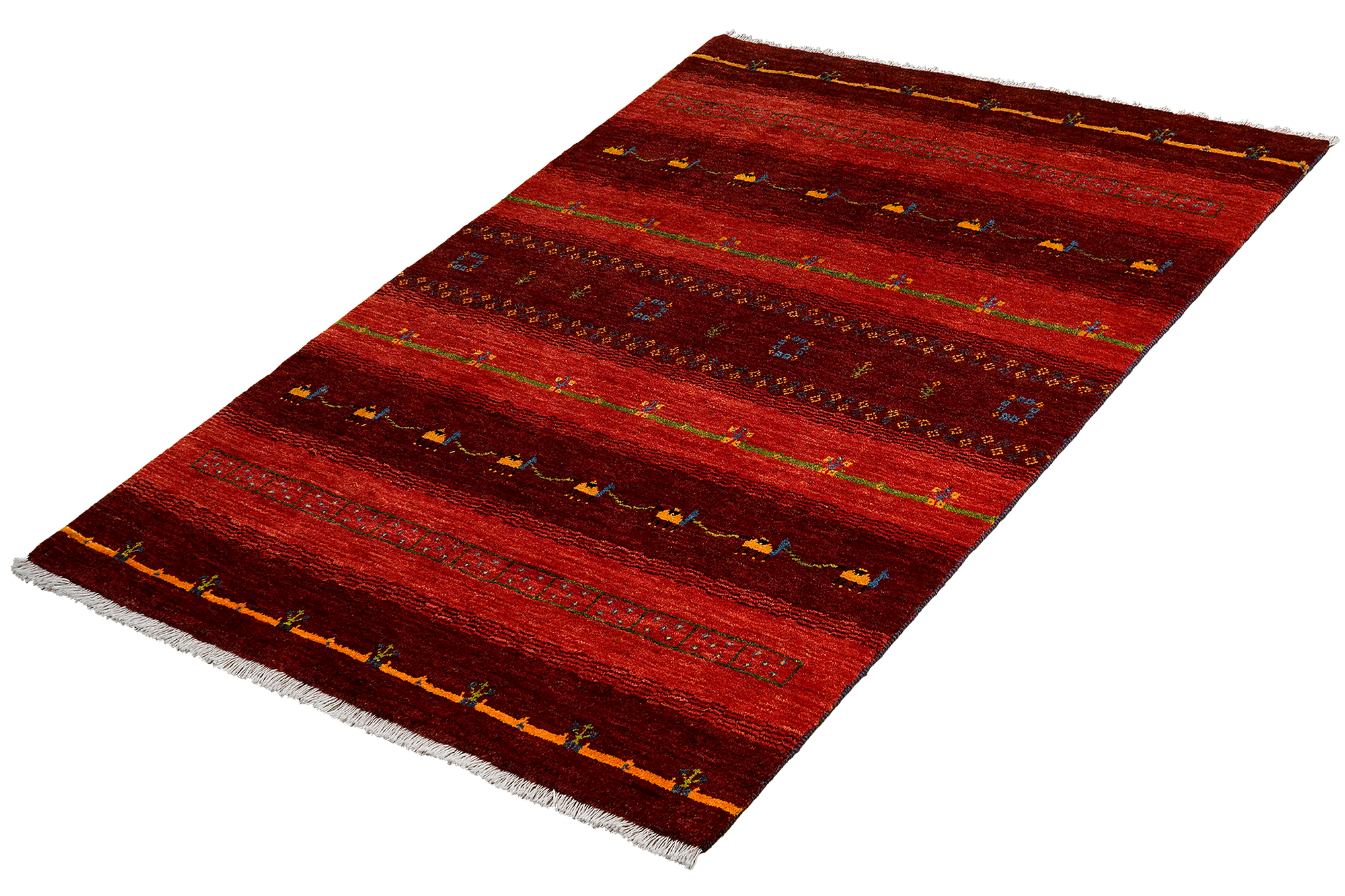 Rizbaf Gabbeh Carpet Wool Multicolor 3