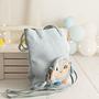 Penguin Bag Cotton Blue 3