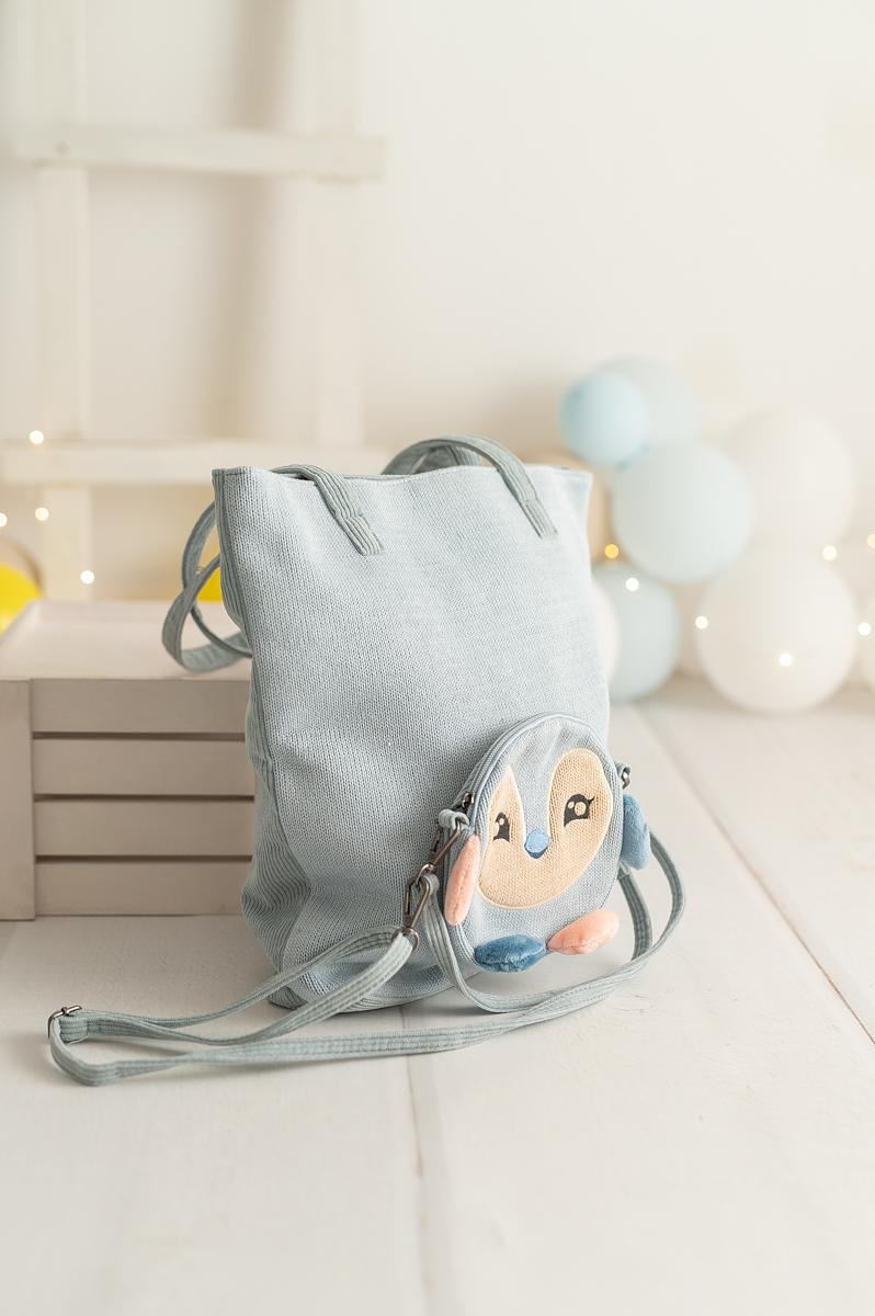 Penguin Bag Cotton Blue 3