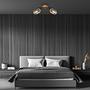 Ceiling lamp Aluminium Oak 3