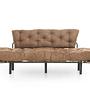 Nitta Triple Sofa Bed 3-seater Light Brown 5